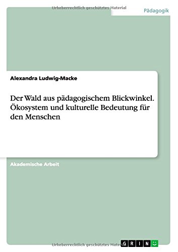 Der Wald aus pädagogischem Blickwinkel. Ökosystem und kulturelle Bedeutung für den Menschen