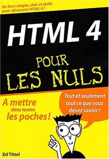 Html 4 Pour Les Nuls De Ed Tittel - 