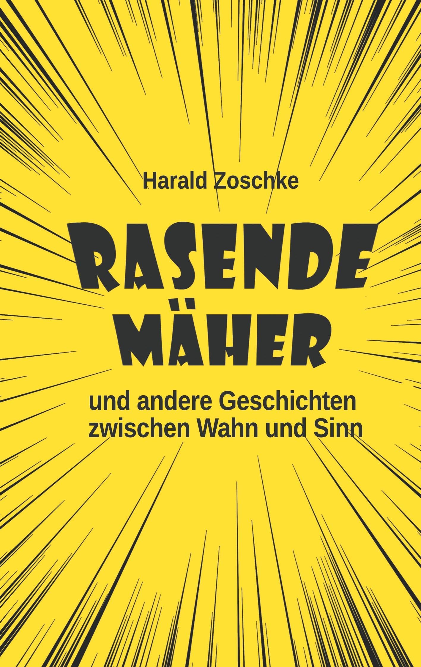 Rasende Mäher: und andere Geschichten zwischen Wahn und Sinn. Dreizehn heitere, skurrile und verrückte Kurzgeschichten, die den Alltagsstress vergessen lassen.