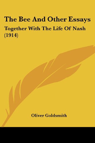 Die Buchhandlung in Oelde hat das Buch The Bee And Other Essays: Together With The Life Of Nash (1914)