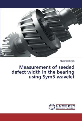 Measurement of seeded defect width in the bearing using Sym5 wavelet