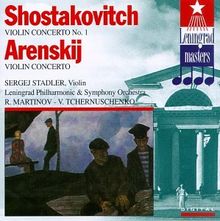 SHOSTAKOVICH/ARENSKY;VIOLIN DE STADLER, Leningrad Po | CD | état bon ...