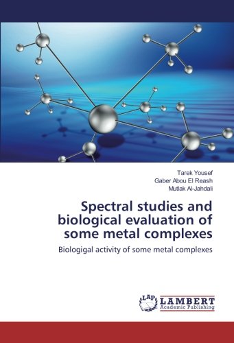 Spectral studies and biological evaluation of some metal complexes: Biologigal activity of some metal complexes