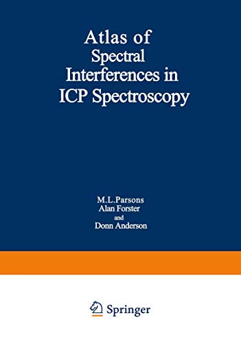 Atlas of Spectral Interferences in Icp Spectroscopy