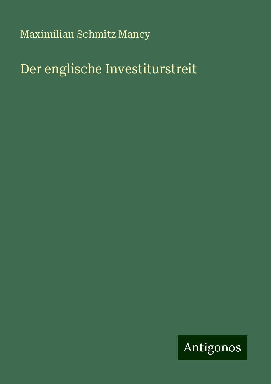 Der englische Investiturstreit