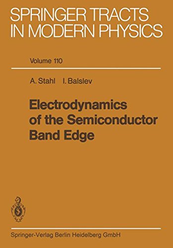 Electrodynamics of the Semiconductor Band Edge (Springer Tracts in Modern Physics)