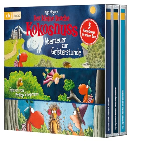 Der kleine Drache Kokosnuss – Abenteuer zur Geisterstunde: Der kleine Drache Kokosnuss im Spukschloss. Der kleine Drache Kokosnuss und das ... kleine Drache Kokosnuss und der Zauberschüler