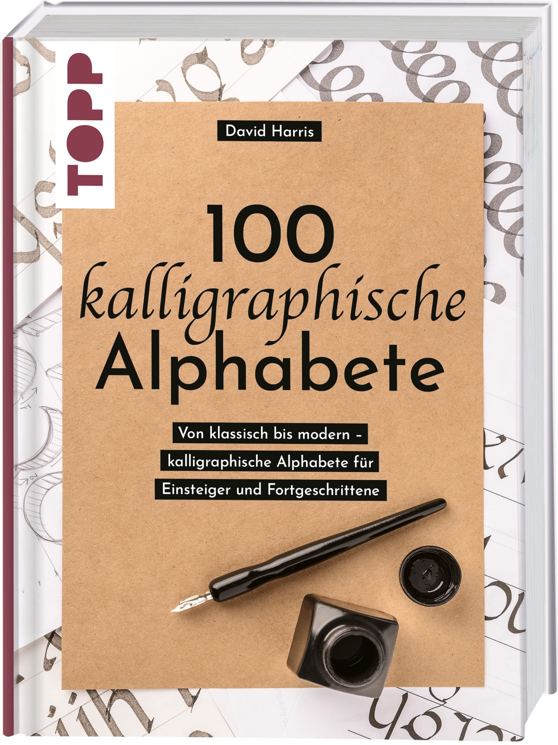 Harris, David: 100 kalligraphische Alphabete