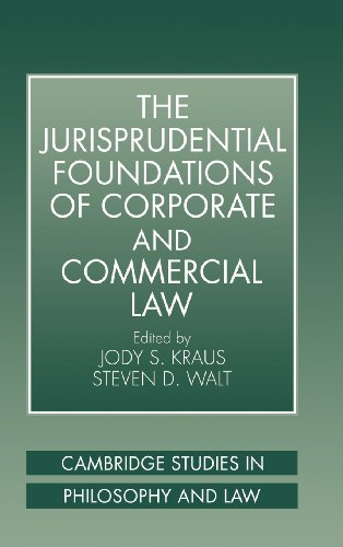 The Jurisprudential Foundations of Corporate and Commercial Law (Cambridge Studies in Philosophy and Law)