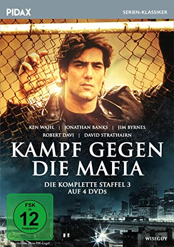 Kampf gegen die Mafia, Staffel 3 (Wiseguy) / Weitere 22 Folgen der preisgekrönten Krimiserie mit Ken Wahl (Pidax Serien-Klassiker) [4 DVDs]