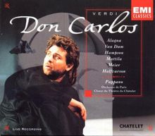 Verdi: Don Carlos (Gesamtaufnahme) (franz.) (Aufnahme Paris März 1996)