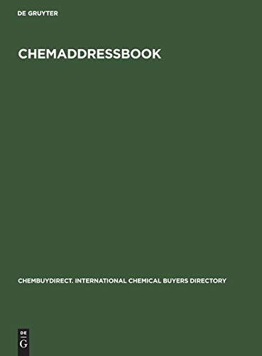 ChemADDRESSbook (ChemBUYdirect. International Chemical Buyers Directory, 3)