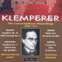 Klemperer,Otto/Concertgebouw 1948-51