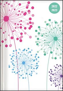 Collegetimer Blowballs 2022/2023 - Schüler-Kalender A6 (10x15 cm) - Pusteblume - Weekly - 224 Seiten - Terminplaner - Alpha Edition (Collegetimer A6 Weekly)