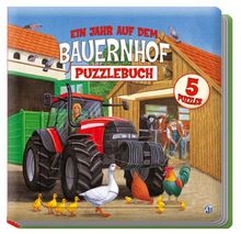 Ein Jahr auf dem Bauernhof: Puzzlebuch