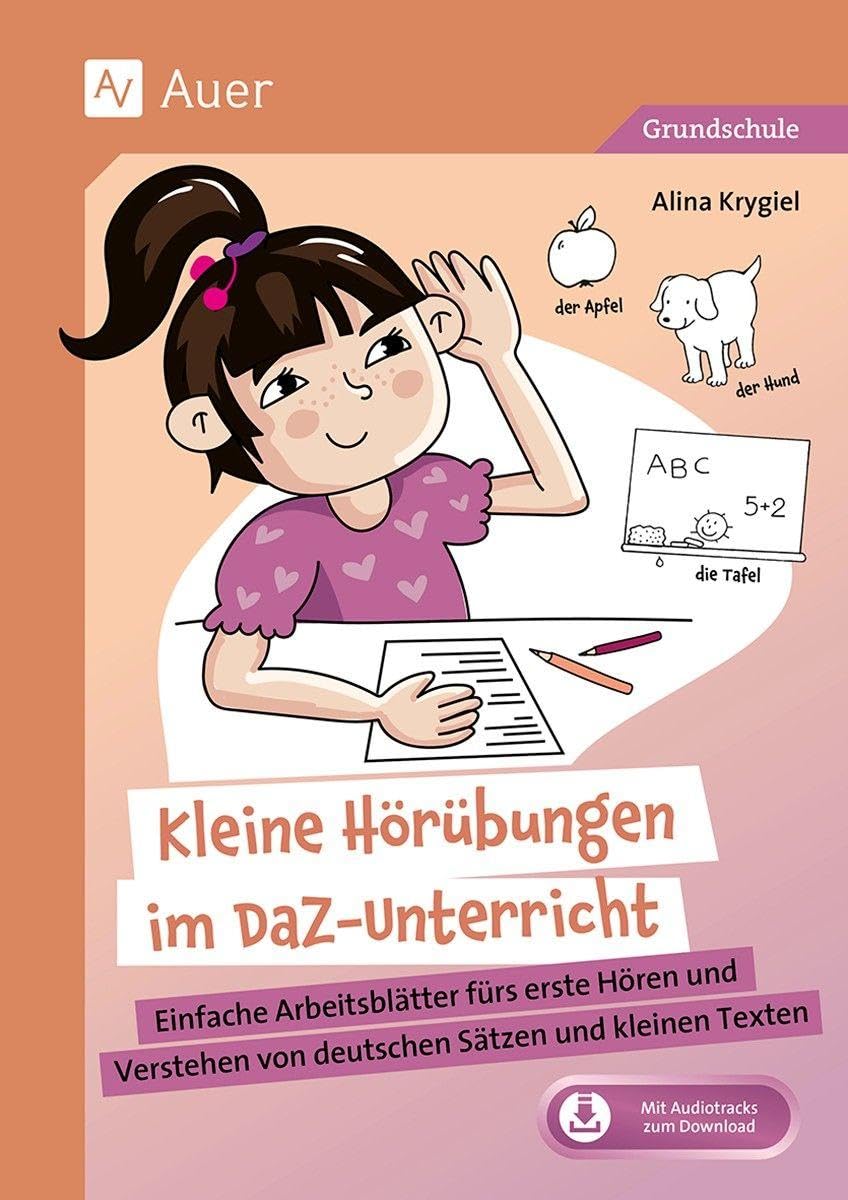 Kleine Hörübungen im DaZ-Unterricht Grundschule: Einfache