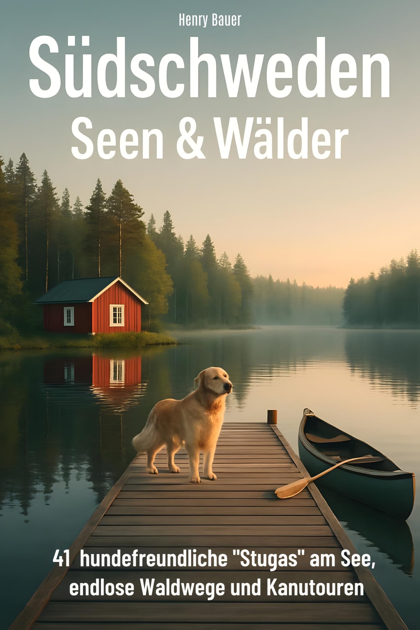 Südschweden: Seen & Wälder: 41 hundefreundliche Stugas am See, endlose Waldwege und Kanutouren