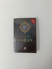 Saint Coran - Français - Poche(11x17) - noir: Essai de traduction en langue française du sens de ses versets. Couverture noire