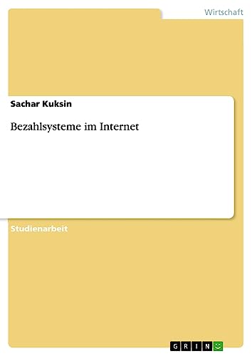 Bezahlsysteme im Internet