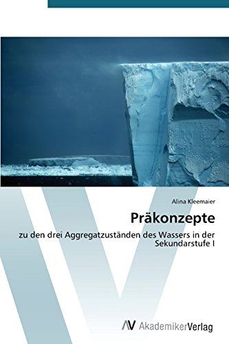 Präkonzepte: zu den drei Aggregatzuständen des Wassers in der Sekundarstufe I