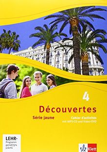 Découvertes / Cahier d'activités mit MP3-CD und Video-DVD: Série jaune (ab Klasse 6)