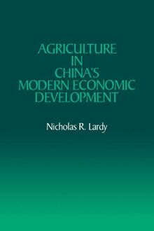 Agriculture China's Economic Devt