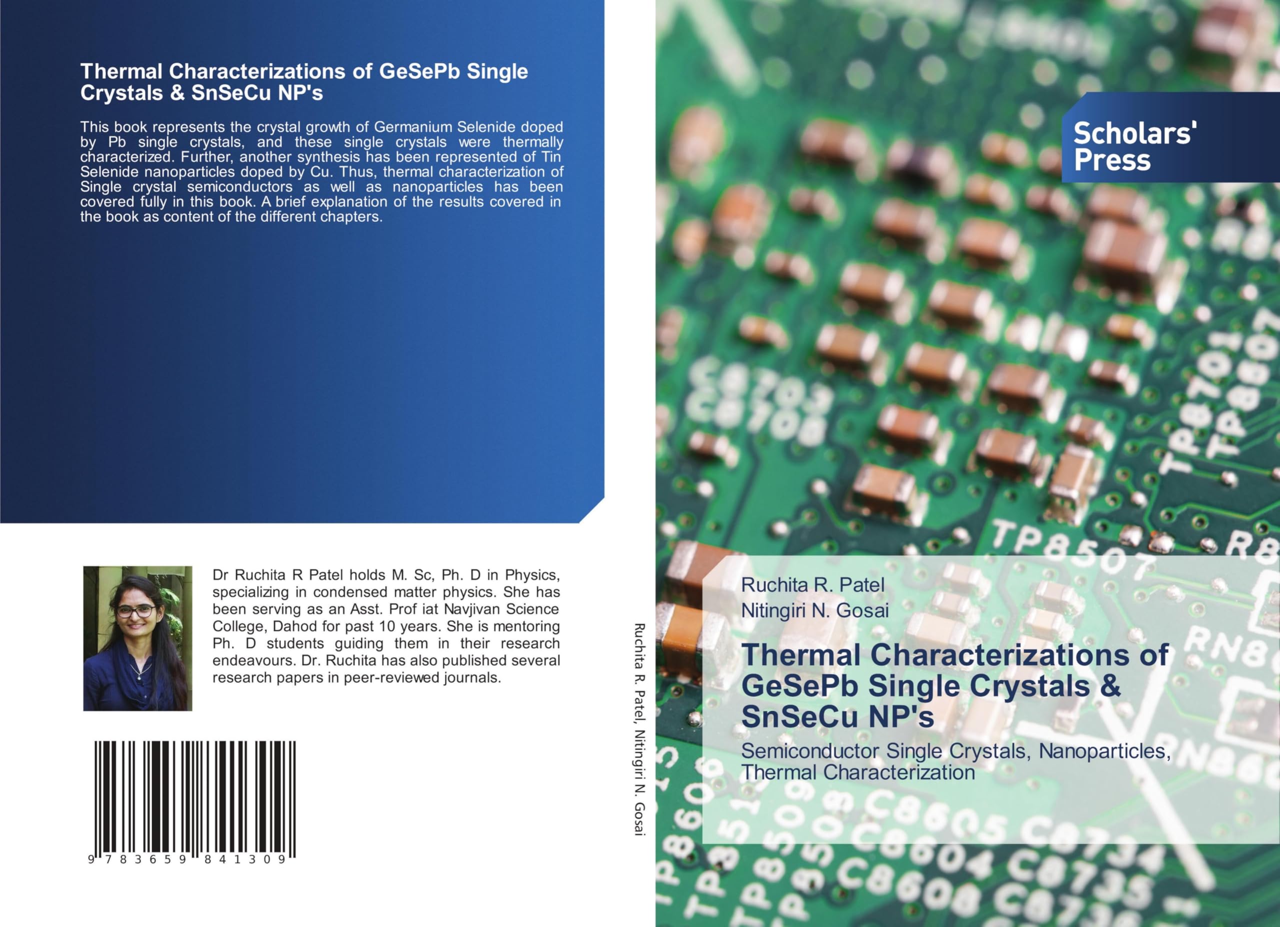 Thermal Characterizations of GeSePb Single Crystals & SnSeCu NP's: Semiconductor Single Crystals, Nanoparticles, Thermal Characterization