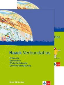 Haack Verbundatlas. Mit Arbeitsheft Kartenlesen. Sekundarstufe I. Ausgabe für Baden-Württemberg