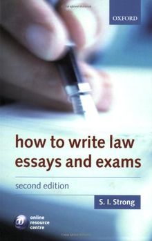 How to write law essays and exams