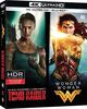 Coffret héroïnes 2 films : tomb raider ; wonder woman 4k ultra hd [Blu-ray] [FR Import]