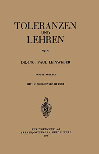 Toleranzen und Lehren