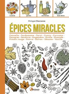 Epices miracles : cannelle, cardamome, carvi, curcuma, fenugrec...