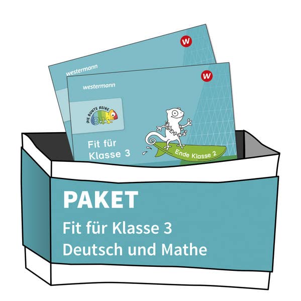 DIE BUNTE REIHE - Deutsch/Mathematik: Pakete / Paket Fit für Klasse 3