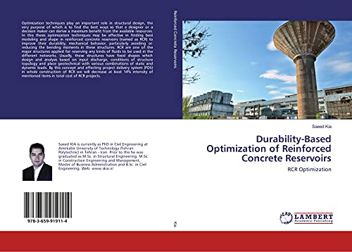 Durability-Based Optimization of Reinforced Concrete Reservoirs: RCR Optimization