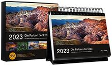 Die Farben der Erde 2023 (KUNTH Tischkalender 365 Tage)