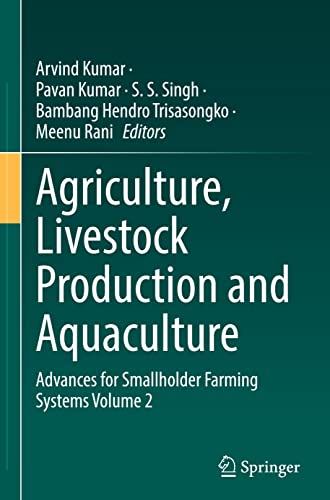 Agriculture, Livestock Production and Aquaculture: Advances for Smallholder Farming Systems Volume 2