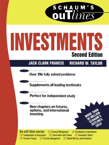 Schaum's Outline of Investments (Schaum's Outlines)