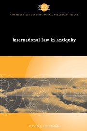 International Law in Antiquity (Cambridge Studies in International and Comparative Law, Band 16)