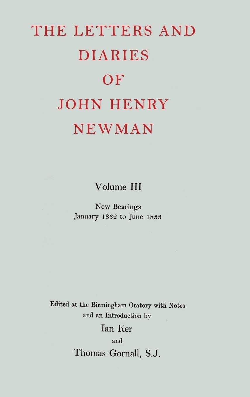 NLD 3: NEWMAN:LETTERS & DIARIES NLD 3 C