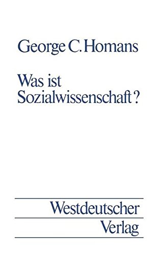Was ist Sozialwissenschaft? (Praxis der Unternehmensführung) (German Edition)