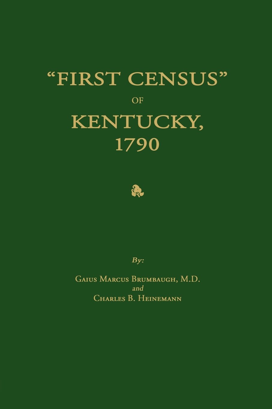 First Census of Kentucky, 1790