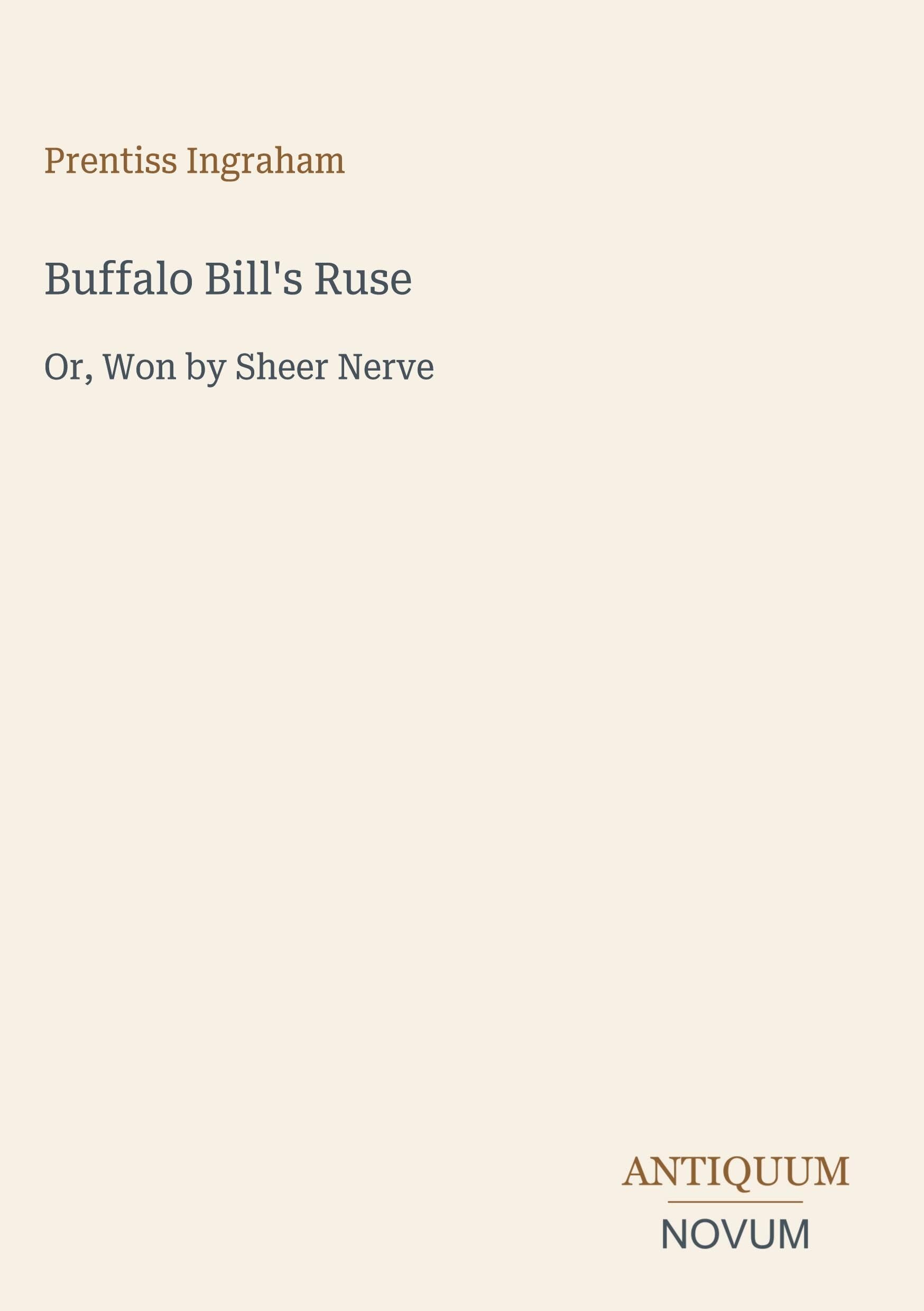 Buffalo Bill's Ruse