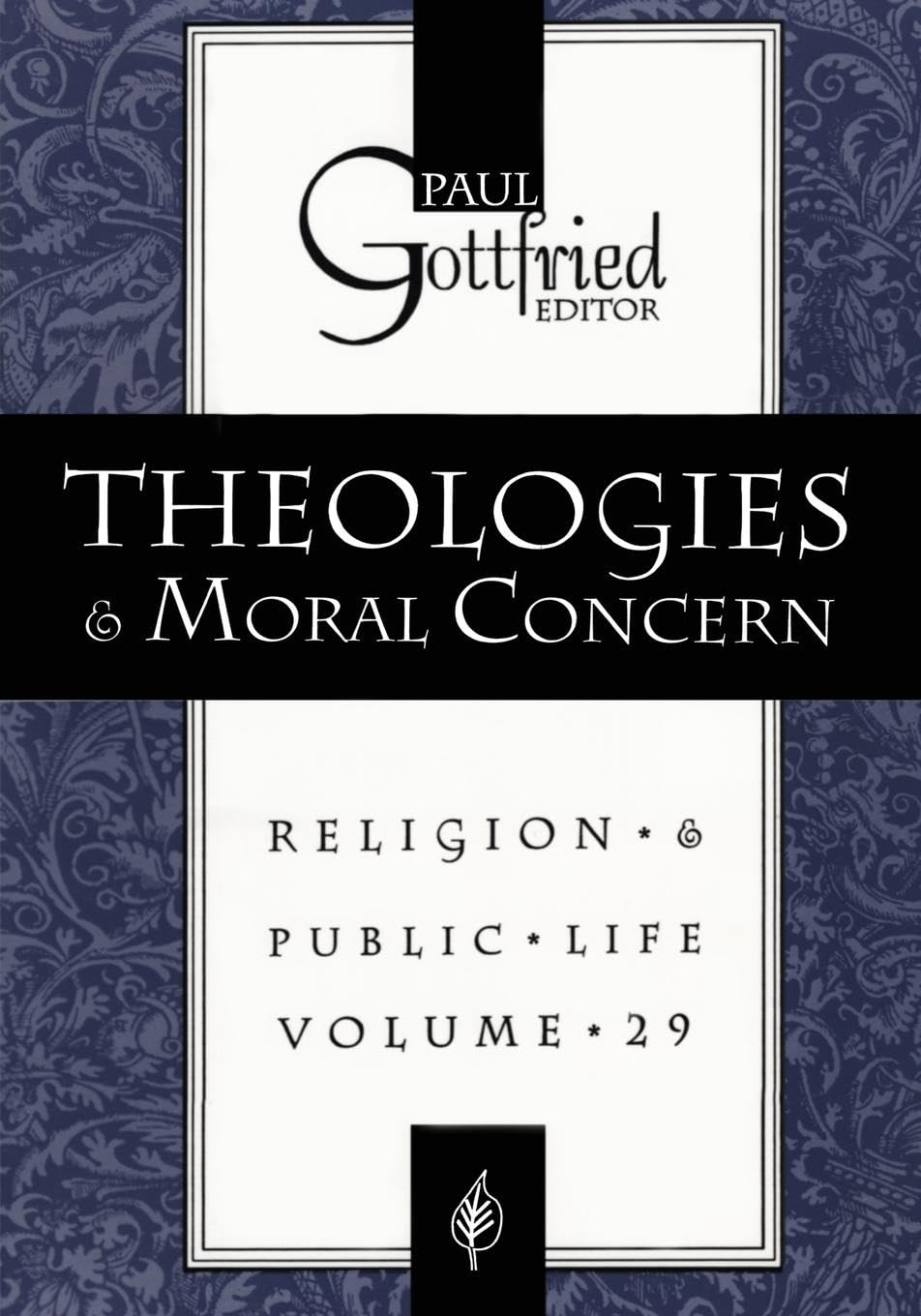 Theologies and Moral Concern: Religion * & Public * Life (Religion & Public Life, Vol 29, Band 29)