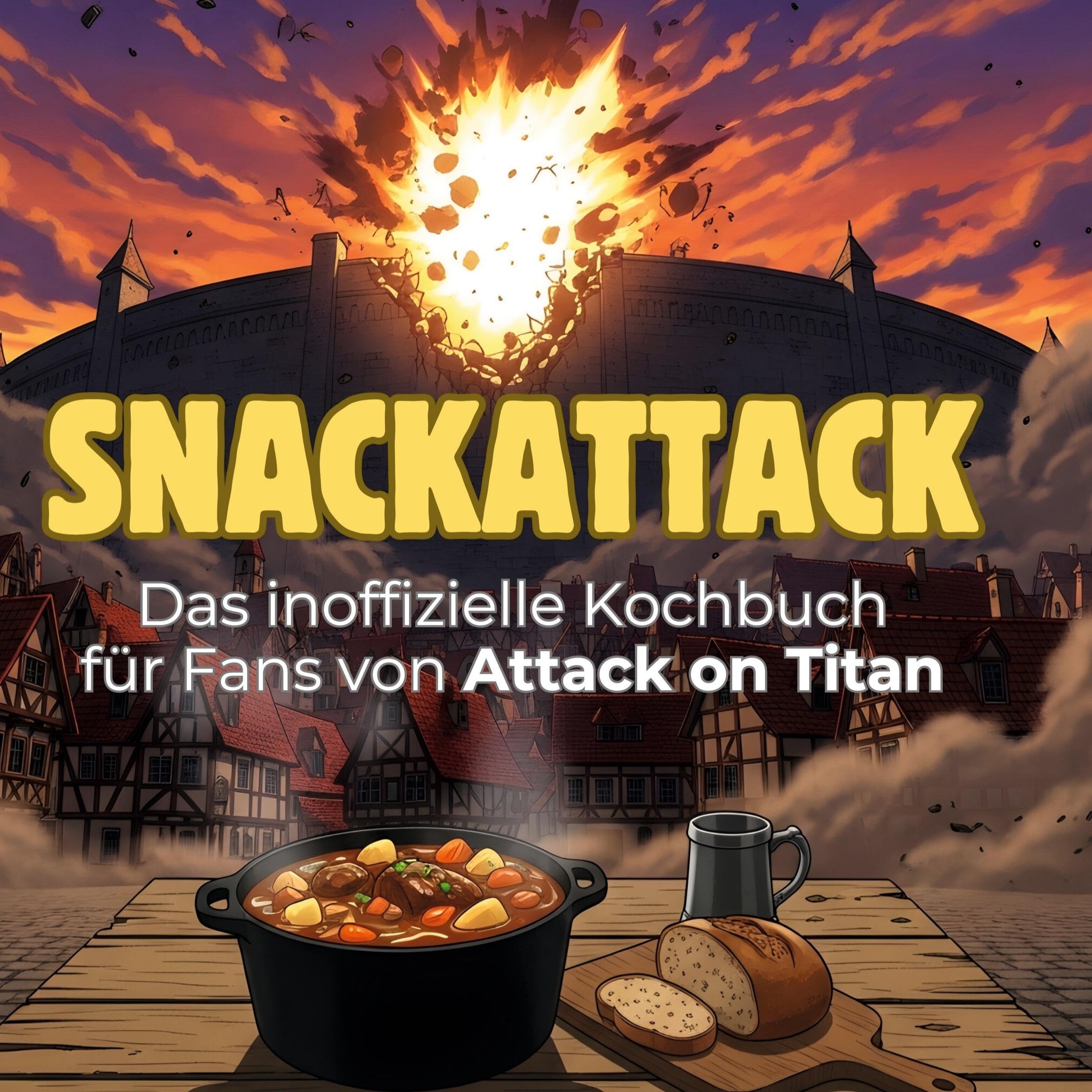Das inoffizielle Kochbuch für Fans von Attack on Titan: Snackattack
