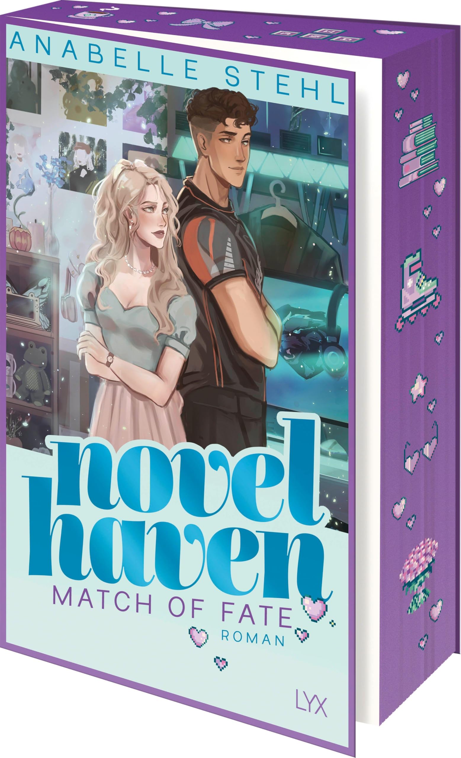 Novel Haven - Match of Fate: Mit wunderschönem Motivfarbschnitt und Stickerbogen in der Erstauflage