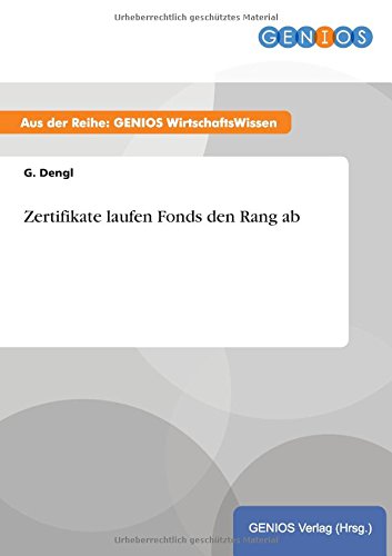 Zertifikate laufen Fonds den Rang ab