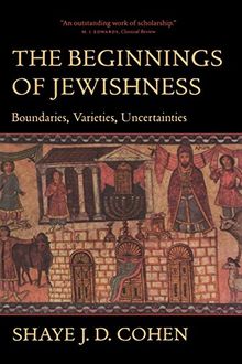 The Beginnings of Jewishness: Boundaries, Varieties, Uncertainties (Hellenistic Culture and Society)
