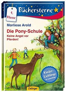 Die Pony-Schule. Keine Angst vor Pferden: Mit 16 Seiten Leserätseln und -spielen (Büchersterne)