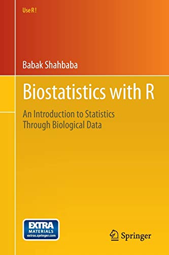 Babak Shahbaba Biostatistics With R, An Introduction To Statistics Through Biological Data (Use R!)