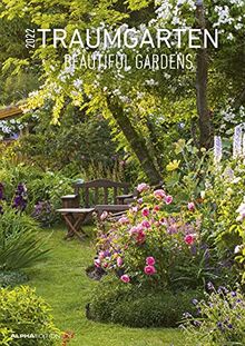 Traumgärten 2022 - Bildkalender A3 (29,7x42 cm) - Beautiful Gardens - mit Feiertagen (DE/AT/CH) und Platz für Notizen - Wandkalender - Gartenkalender: Beautiful Gardens